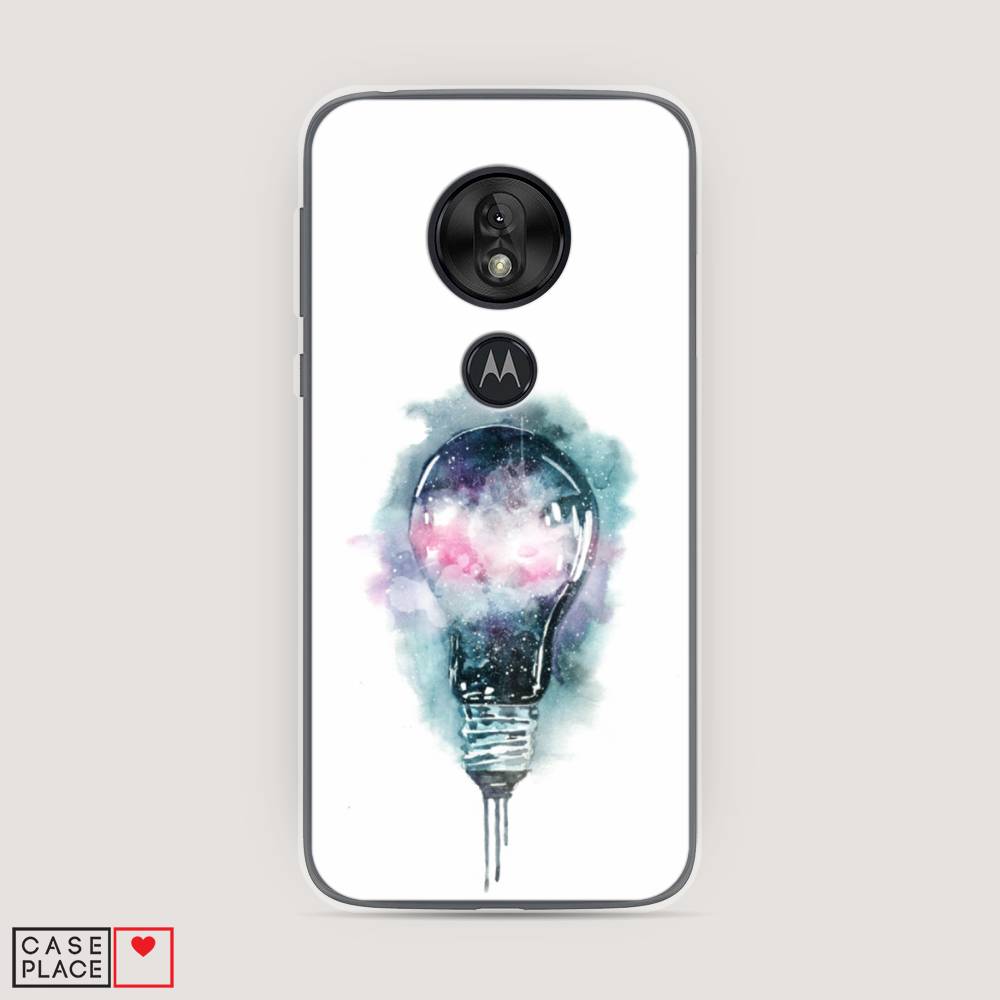 

Чехол на Motorola Moto G7 Play "Волшебная лампа", Белый;серый, 241250-4