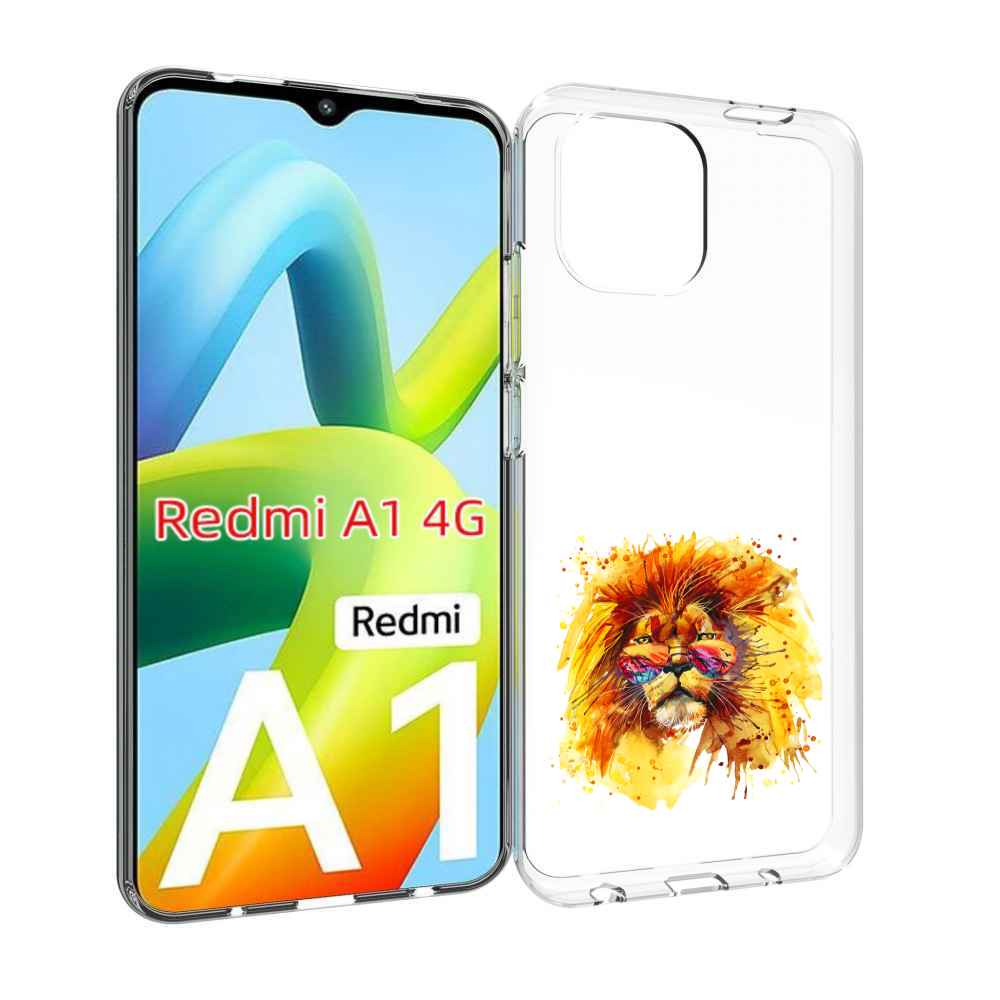 Чехол Mypads Лев В Очках Для Xiaomi Redmi A1