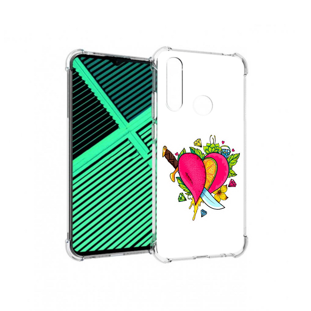 

Чехол MyPads Tocco для Motorola Moto G8 Power Lite Фруктовое сердце (PT227069.358.188), Прозрачный, Tocco