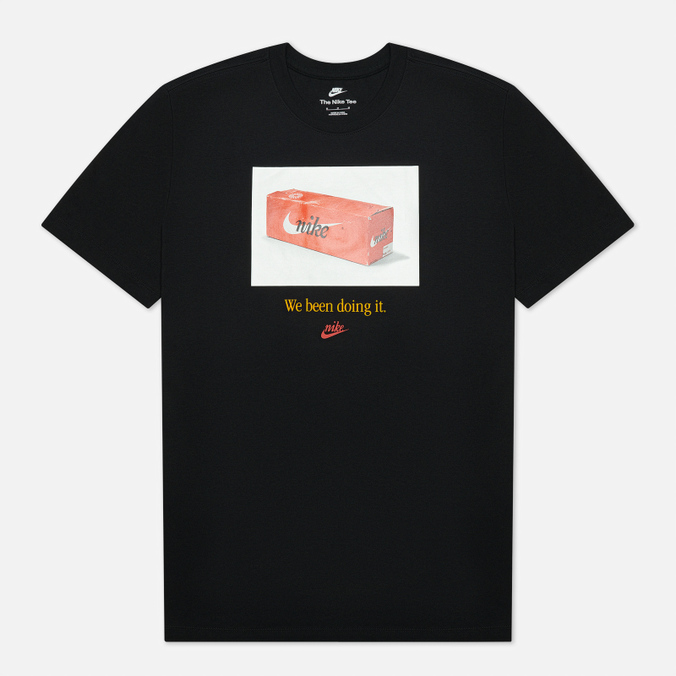 

Футболка мужская Nike DJ1389 черная XL, DJ1389