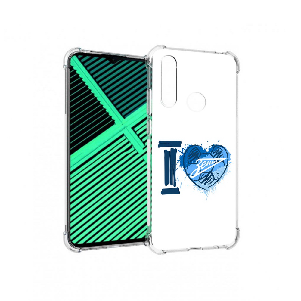 

Чехол MyPads Tocco для Motorola Moto G8 Power Lite ФК я люблю зенит (PT227069.358.186), Прозрачный, Tocco