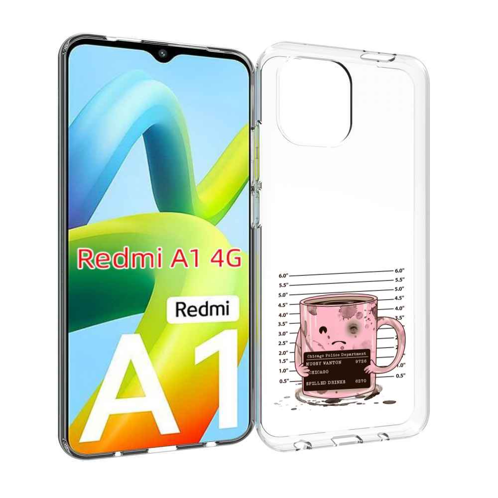 

Чехол Mypads Кружка Для Xiaomi Redmi A1, Прозрачный, Tocco