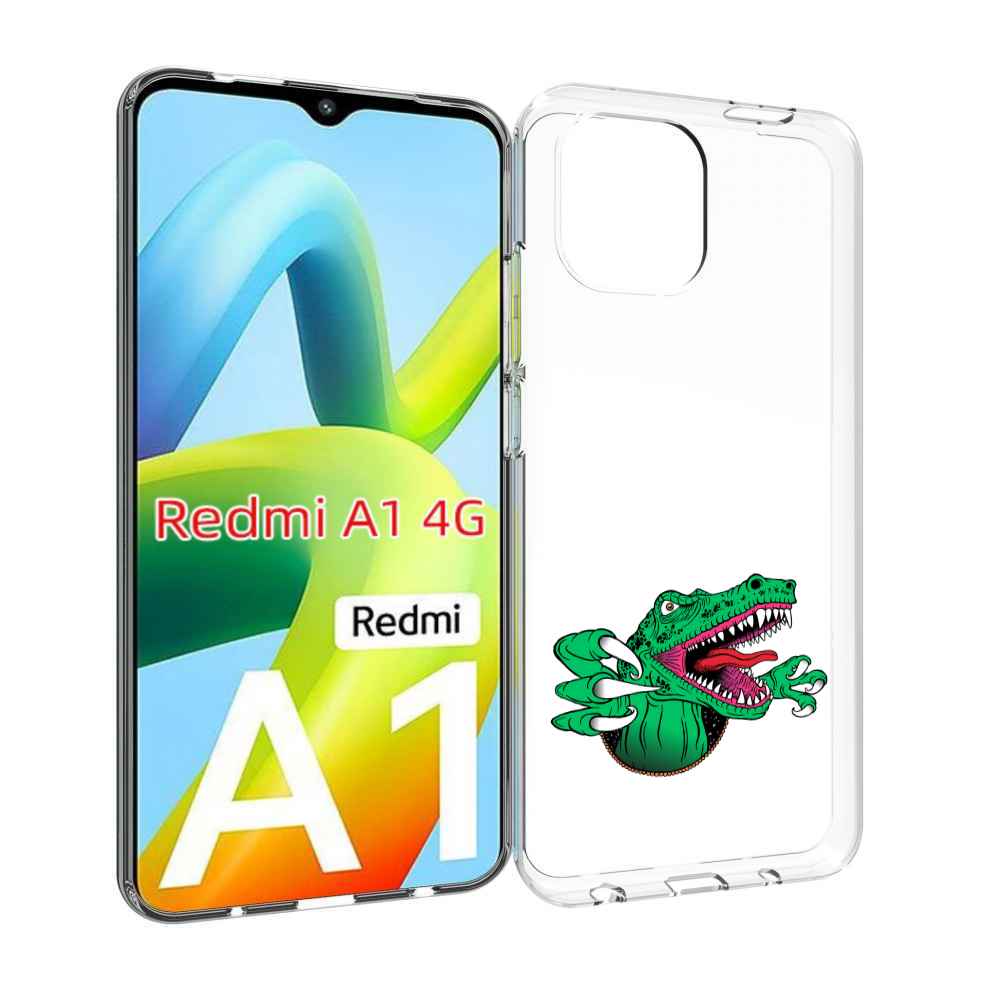 

Чехол Mypads Крокодил Для Xiaomi Redmi A1, Прозрачный, Tocco