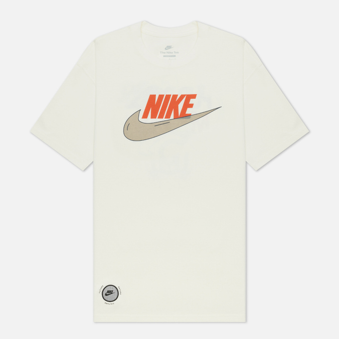 фото Футболка мужская nike dj1339 бежевая xl