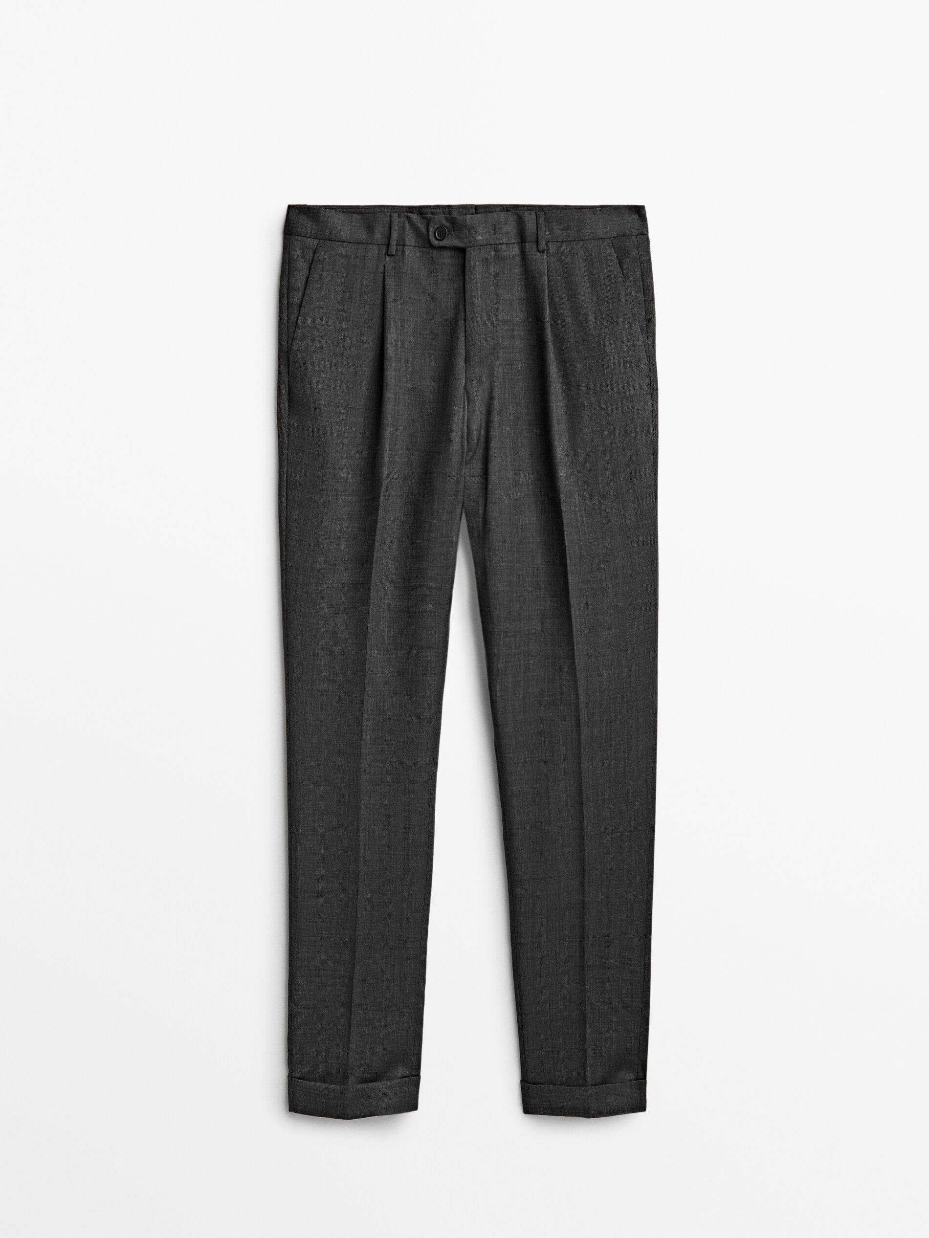 

Брюки мужские Massimo Dutti 00072142802 серые 42, 00072142802