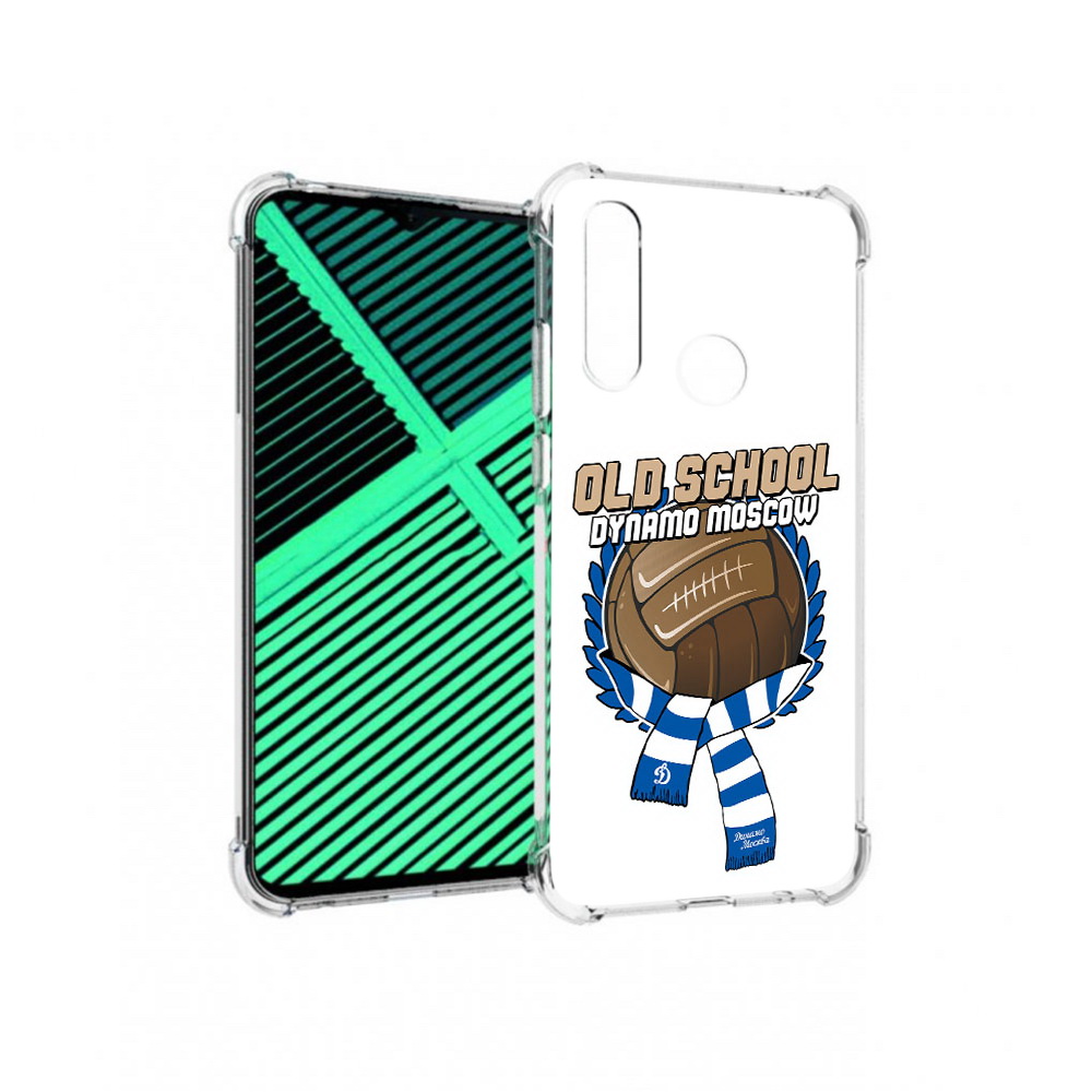 

Чехол MyPads Tocco для Motorola Moto G8 Power Lite ФК Динамо олд скул (PT227069.358.176), Прозрачный, Tocco