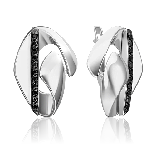 

Серьги из серебра PLATINA jewelry 02-5073-00-402-0200, фианит, 02-5073-00-402-0200