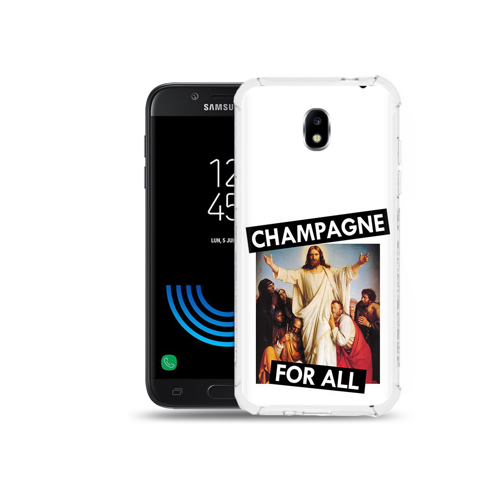 

Чехол MyPads Tocco для Samsung Galaxy J5 (2017) шампанское, Прозрачный, Tocco