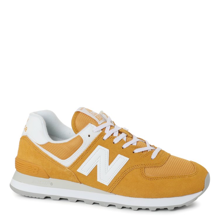 

Кроссовки мужские New Balance ML574 желтые 40.5 EU, ML574
