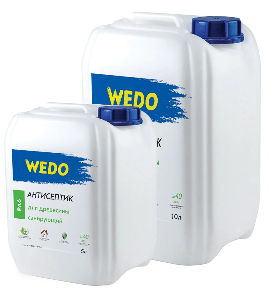 

Антисептик WEDO PA 6 санирующий ХМФ-221 10л