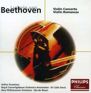 Beethoven: Violin Concerto; 2 Romances. Grumiaux (cd)