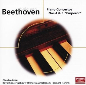 Beethoven: Piano Concertos Nos.4 & 5. Arrau (cd)