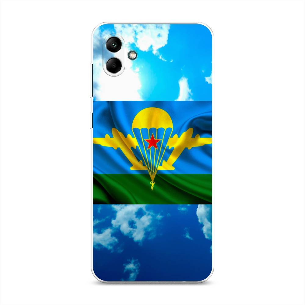 

Чехол Awog на Samsung Galaxy A04 / Самсунг A04 "ВДВ флаг в небесах", 2107050-5