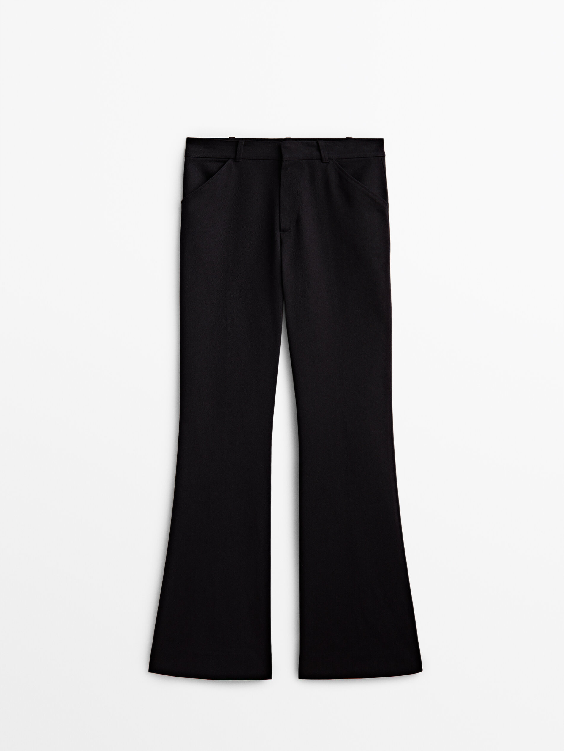 

Брюки женские Massimo Dutti 05026926401 синие 36, 05026926401