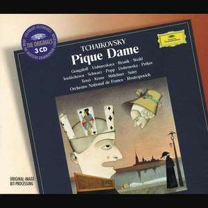 

TCHAIKOVSKY: Pique Dame. Rostropovich, 3 CD