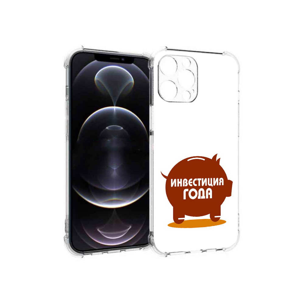 

Чехол MyPads Tocco для Apple iPhone 13 Pro Max инвестиция (PT163170.617.376), Прозрачный, Tocco