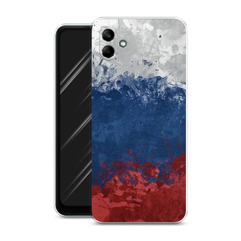 

Чехол Awog на Samsung Galaxy A04 / Самсунг A04 "Флаг России неровный", Разноцветный, 2107050-5