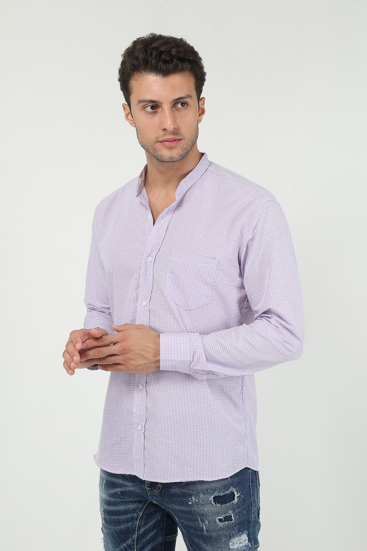 

Рубашка мужская Terapi Men 25637 фиолетовая 3XL (доставка из-за рубежа), 25637