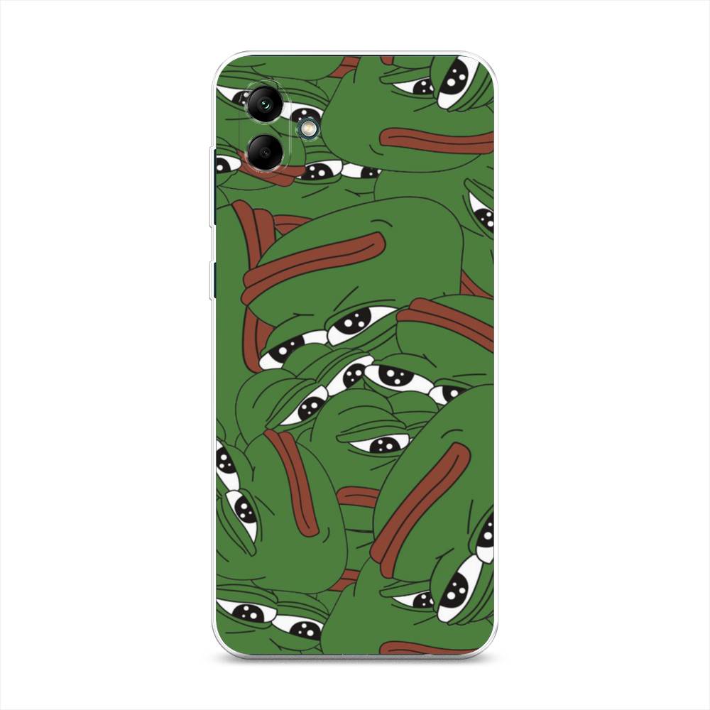 

Чехол Awog на Samsung Galaxy A04 / Самсунг A04 "Печальный frog", 2107050-9