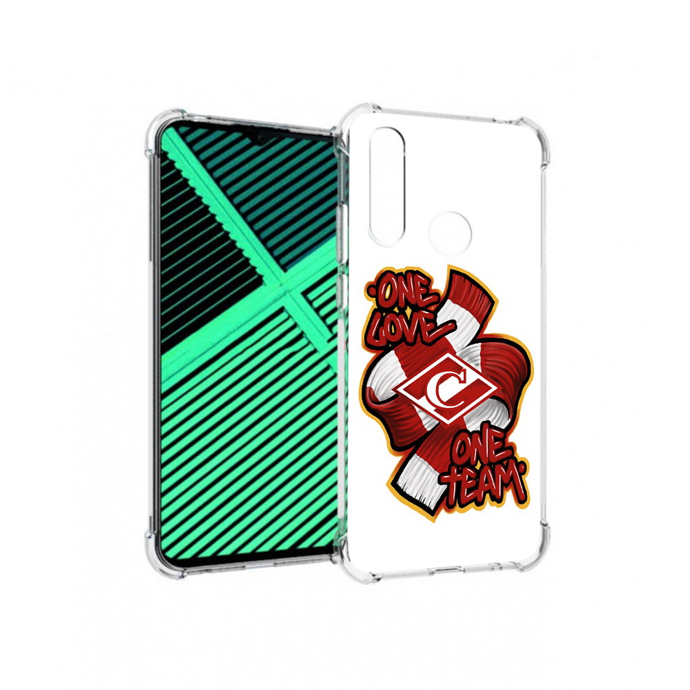 

Чехол MyPads Tocco для Motorola Moto G8 Power Lite Одна любовь-Спартак (PT227069.358.126), Прозрачный, Tocco