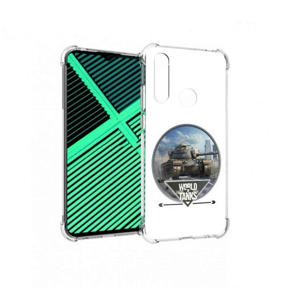 

Чехол MyPads Tocco для Motorola Moto G8 Power Lite Мир танков (PT227069.358.119), Прозрачный, Tocco
