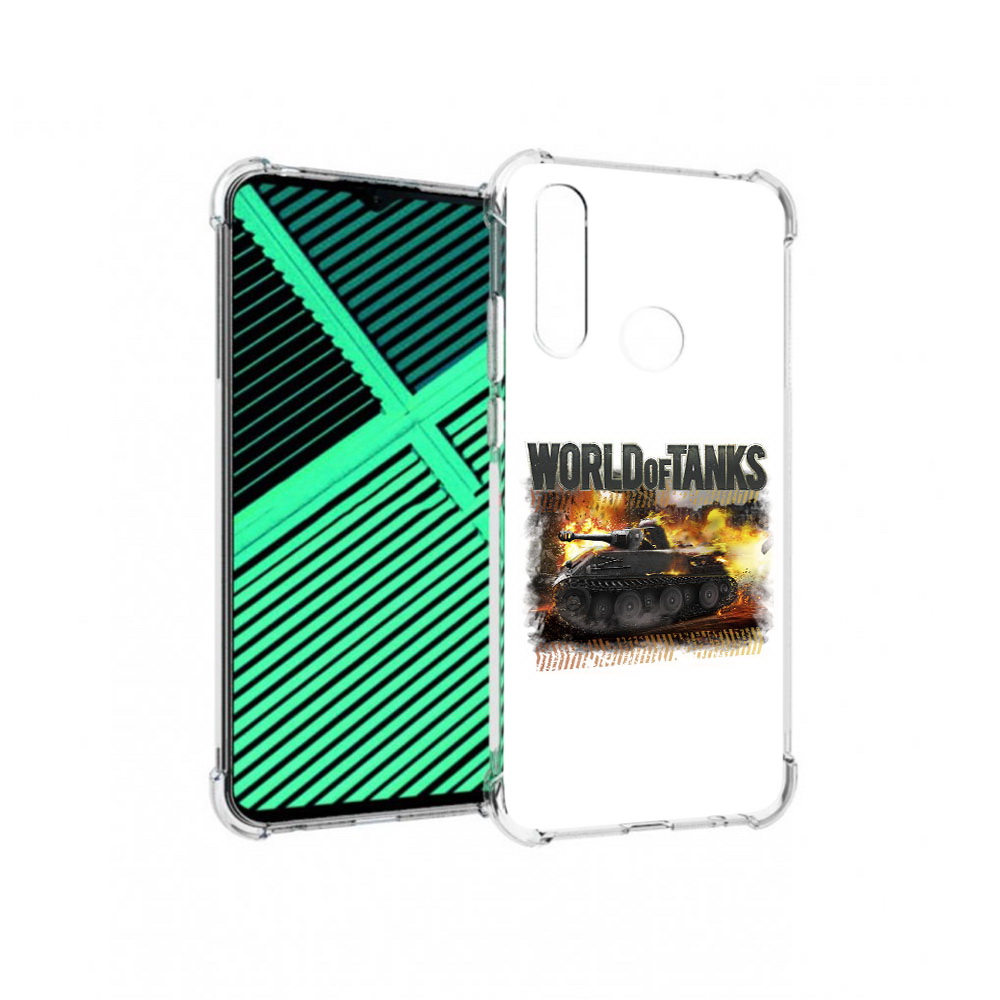 

Чехол MyPads Tocco для Motorola Moto G8 Power Lite Мир танков-2 (PT227069.358.118), Прозрачный, Tocco