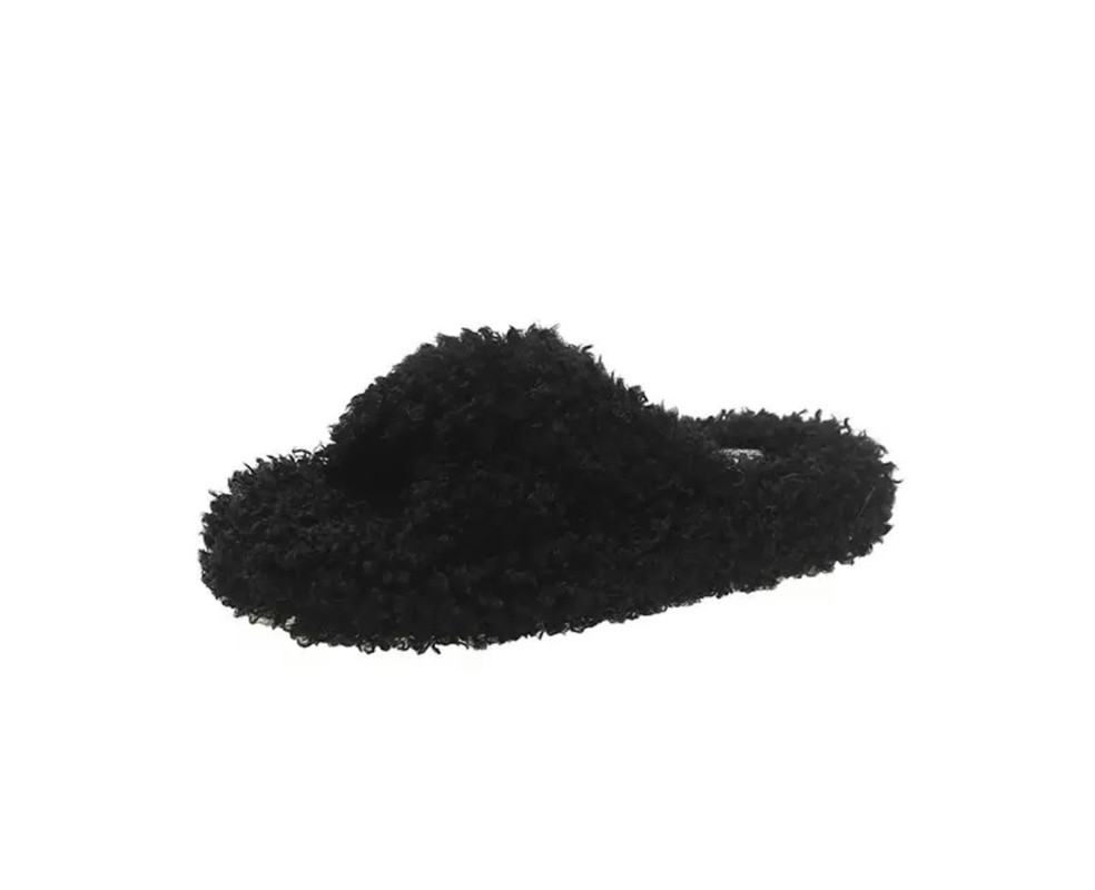 

Тапочки женские LSAOSEE W-045 черные 39 RU, Черный, LSAOSEE W-045