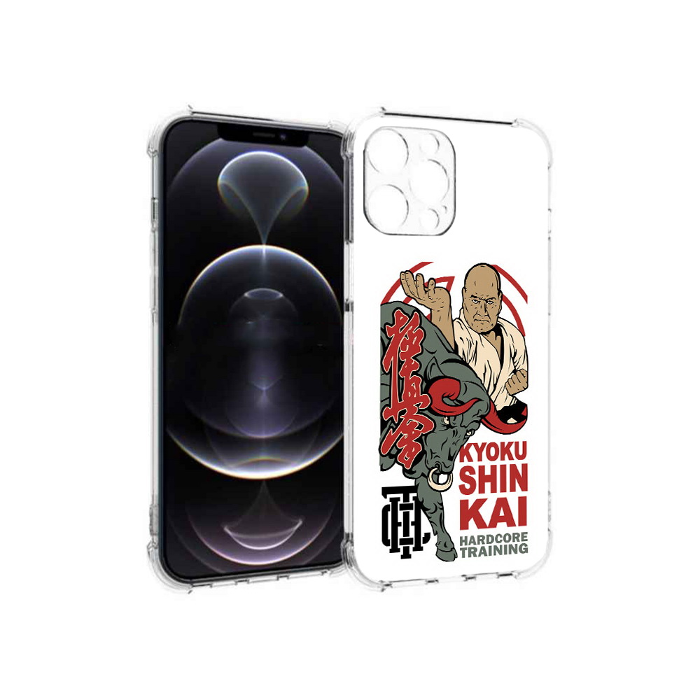 

Чехол MyPads Tocco для Apple iPhone 13 Pro Max единоборства рисунок (PT163170.617.343), Прозрачный, Tocco