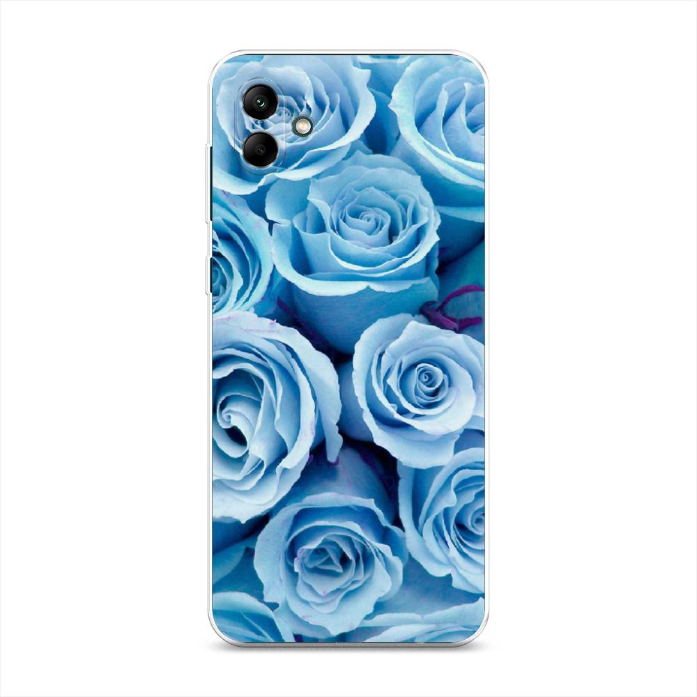 

Чехол Awog на Samsung Galaxy A04 / Самсунг A04 "Лазурные розы", 2107050-8
