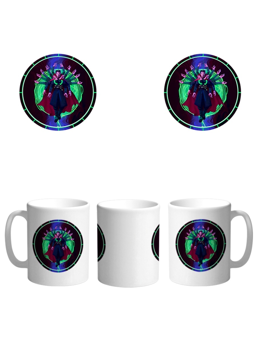 фото Кружка сувенирshop "doctor strange/доктор стрэндж/marvel" 330 мл