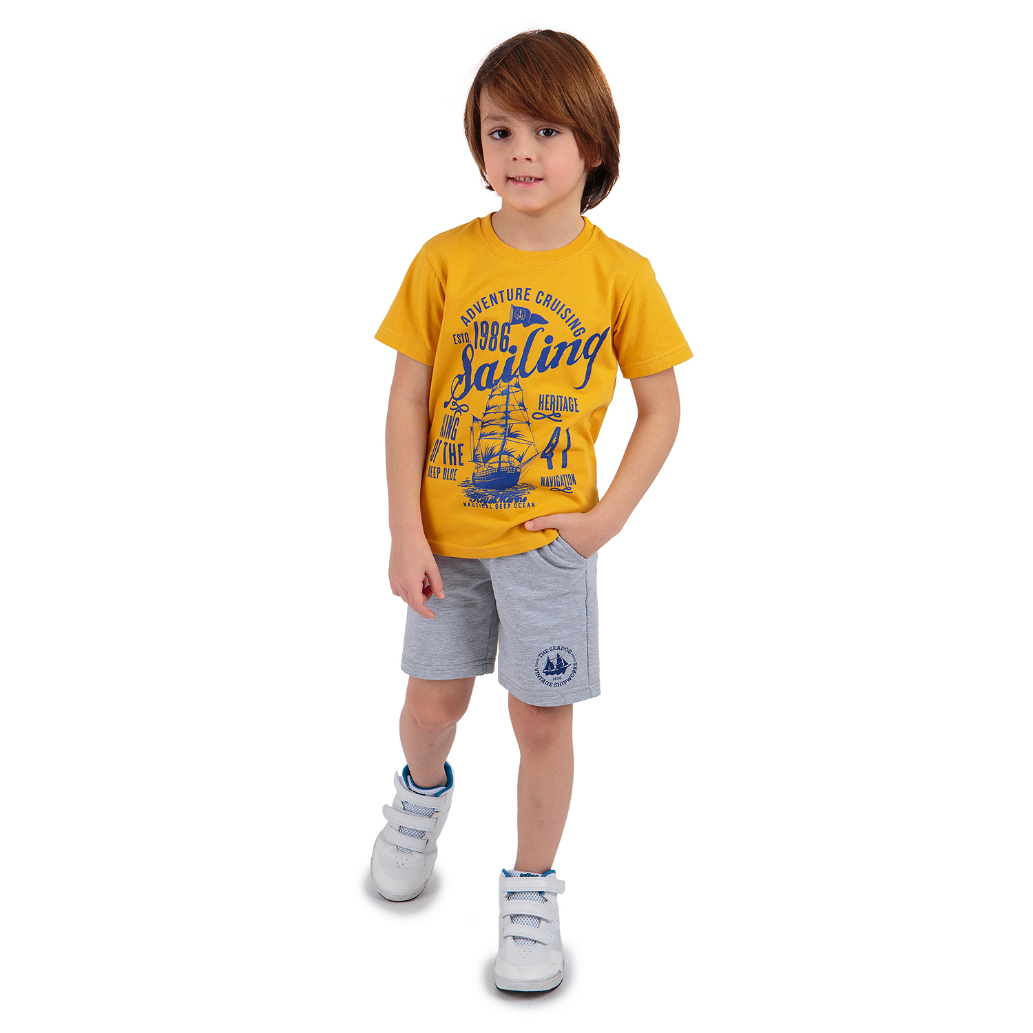 фото Костюм детский leader kids цв.коричневый ,р.98