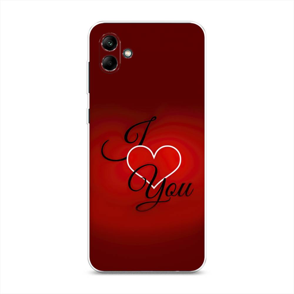 

Чехол Awog на Samsung Galaxy A04 / Самсунг A04 "I love you 3", 2107050-6
