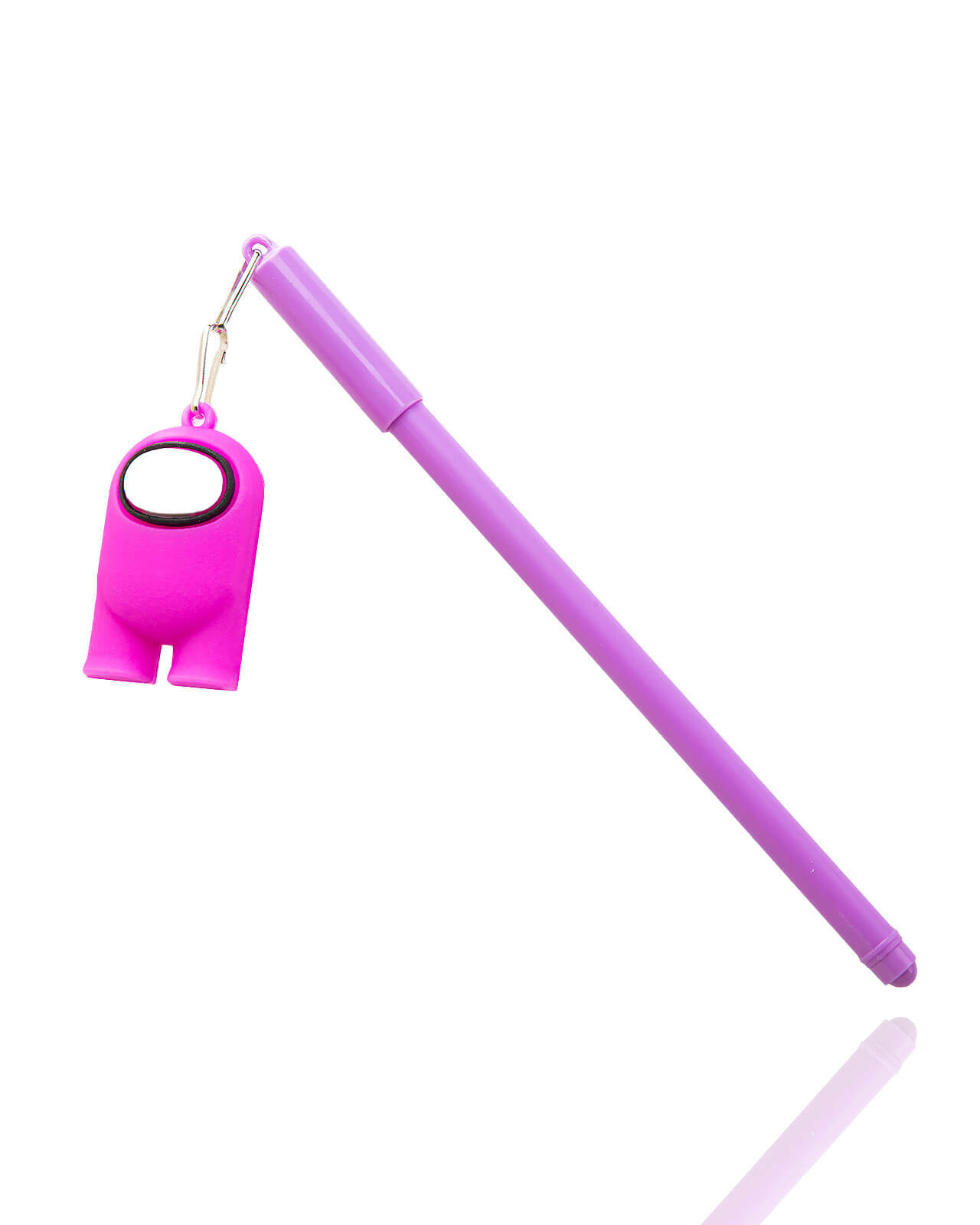 

Ручка шариковая wellywell Among Us Pen_Brelok_AmongUs_Violet, синяя, 1 шт.