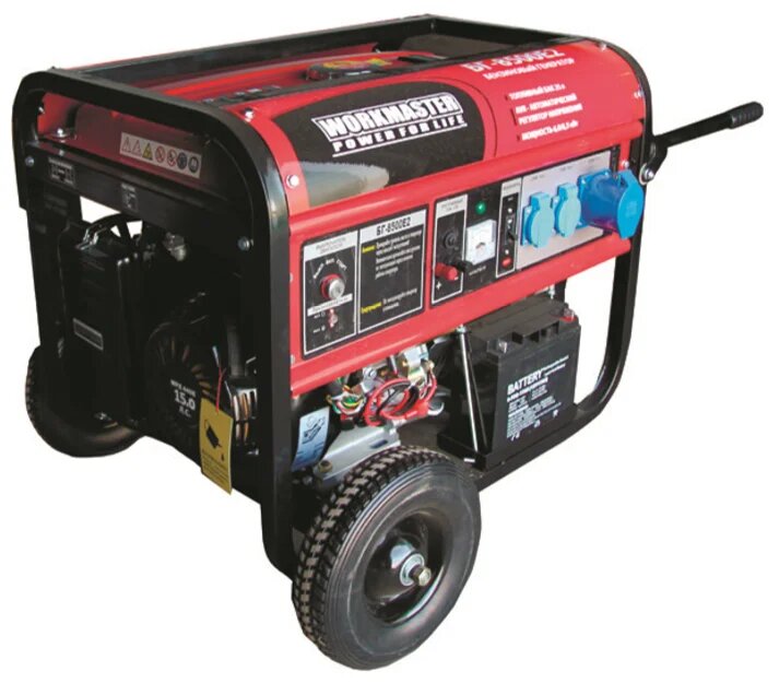 

Бензиновый генератор БГ-9500E2 WorkMaster