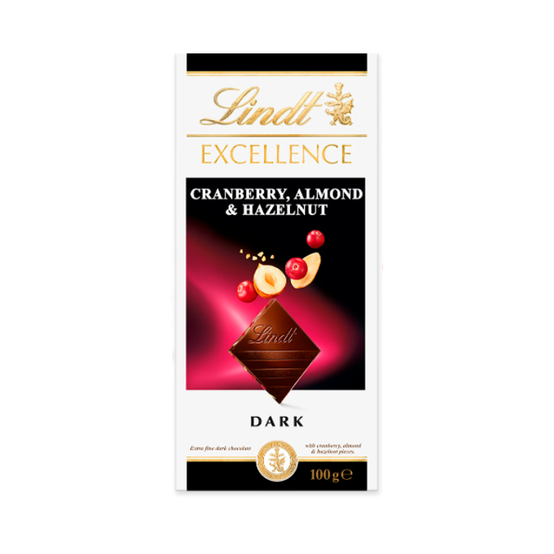 

Шоколад Lindt Excellence темный с клюквой 100 г