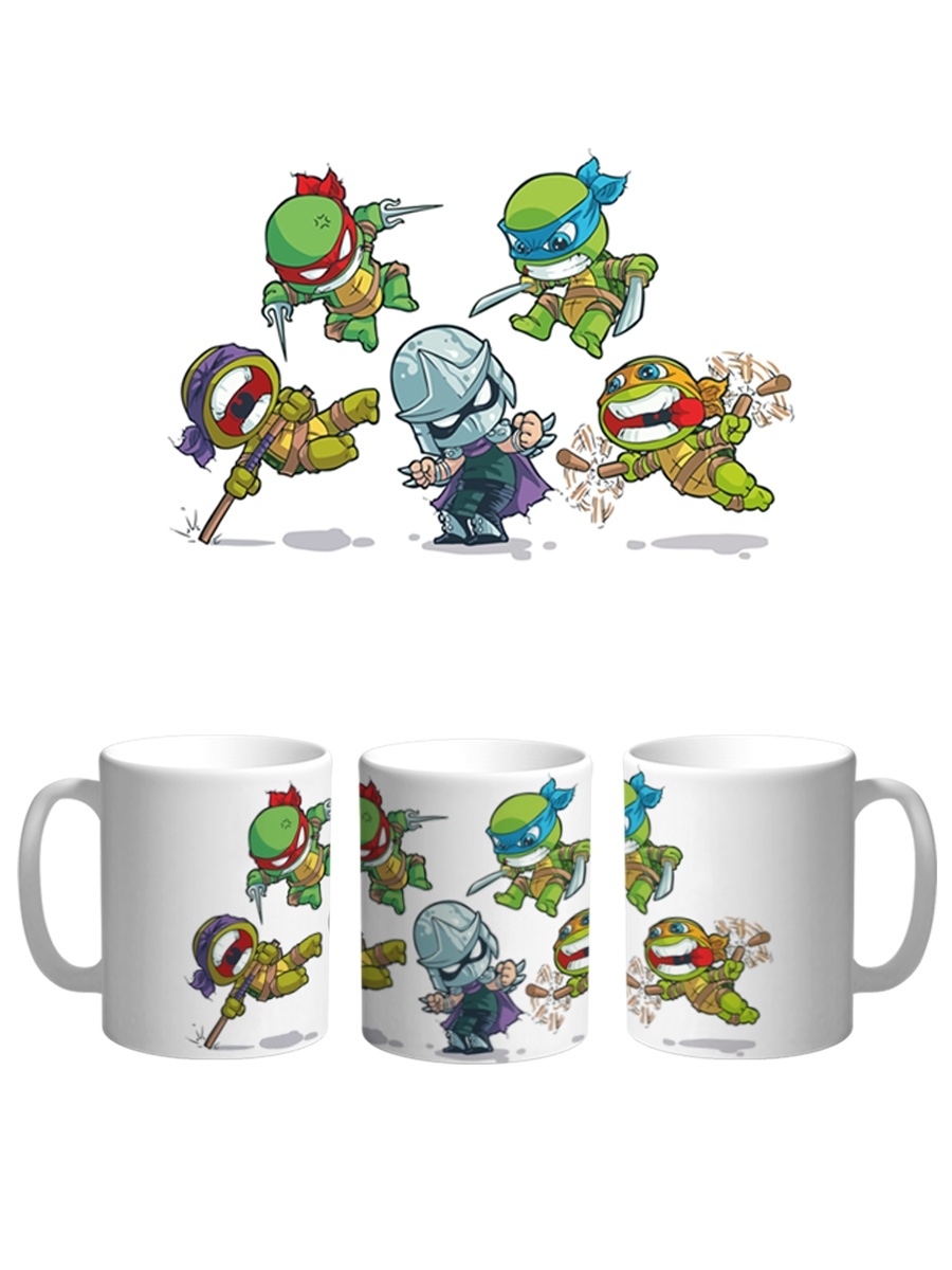 

Кружка СувенирShop "Черепашки Ниндзя/TMNT" 330 мл