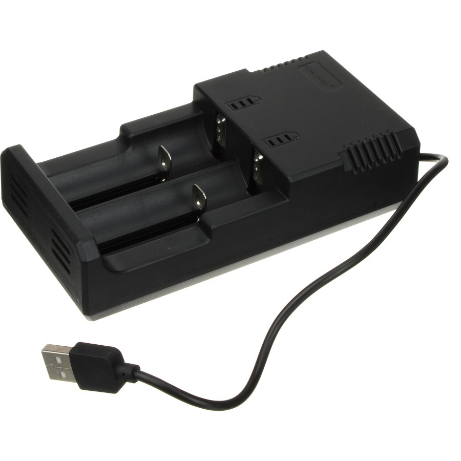 

Зарядное устройство для аккумуляторов 3.7В LiPo на 2ACC