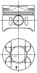 

Поршень KOLBENSCHMIDT 41014620 Dm.88.009X2.5X2.0X3.0 +0.50