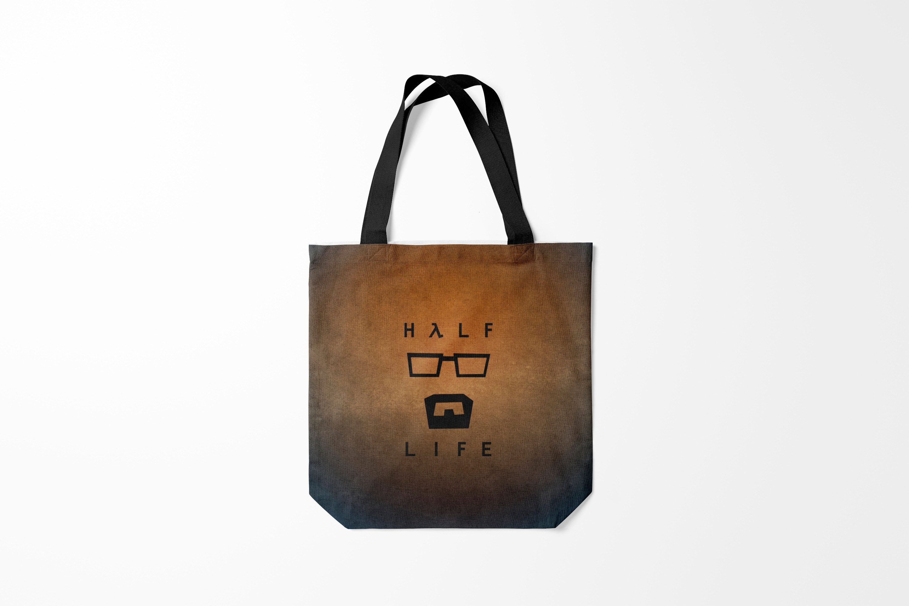 

Сумка шoппер унисекс Burnettie Half Life, коричневый, Half Life