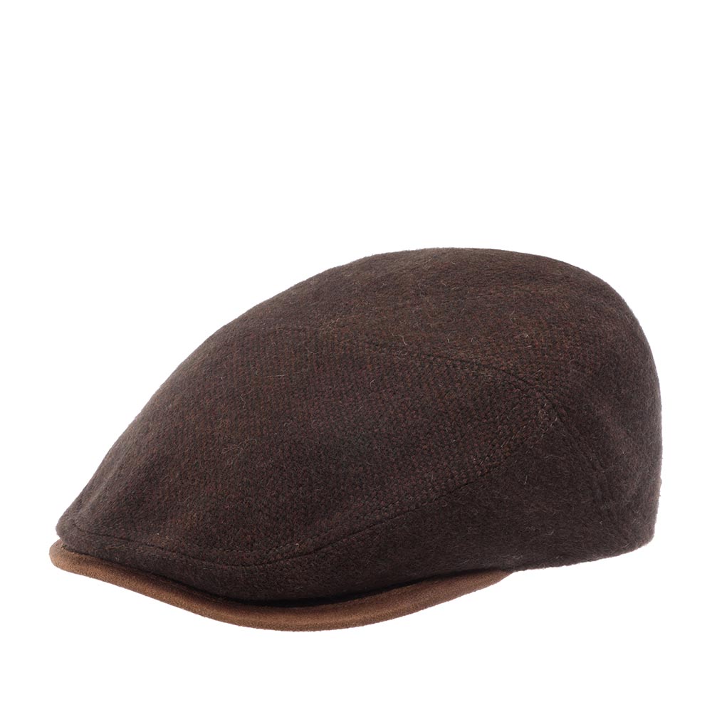

Кепка уточка унисекс HERMAN MARTIN коричневая, р.61, Коричневый, MARTIN
