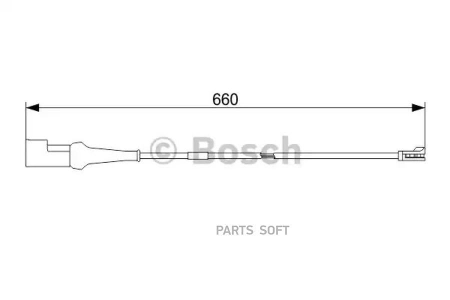 

Датчик износа торм.колодок ford transit -16 bosch 1 987 473 575