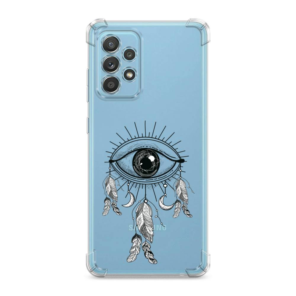 

Чехол Awog на Samsung Galaxy A33 "Всевидящее око-ловец снов", Серый, 2104451-1