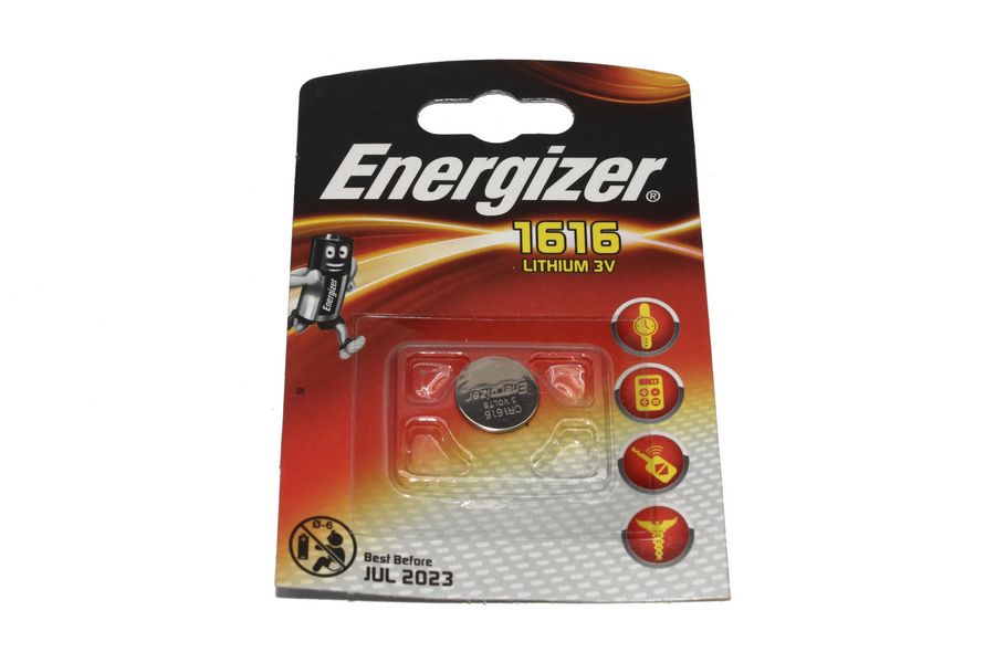 

Батарейка Energizer СR1616 3V LITHIUM 1/10