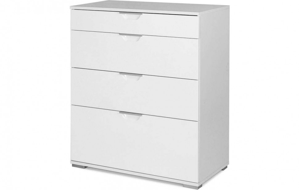 

Вентал Комод Лайн-1 белый/белый глянец, вентал-35844