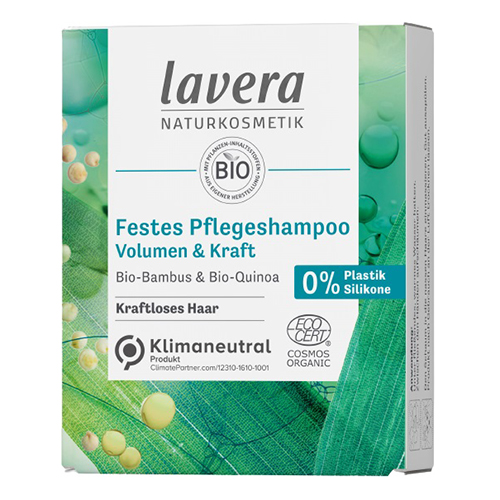 

Шампунь твёрдый Объём и сила Lavera 50 г