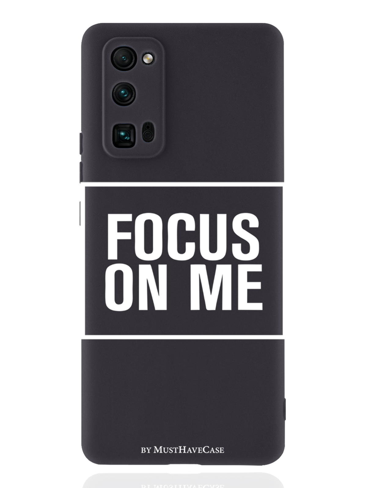 

Чехол MustHaveCase для Honor 30 Pro Focus on me черный, Черный;белый