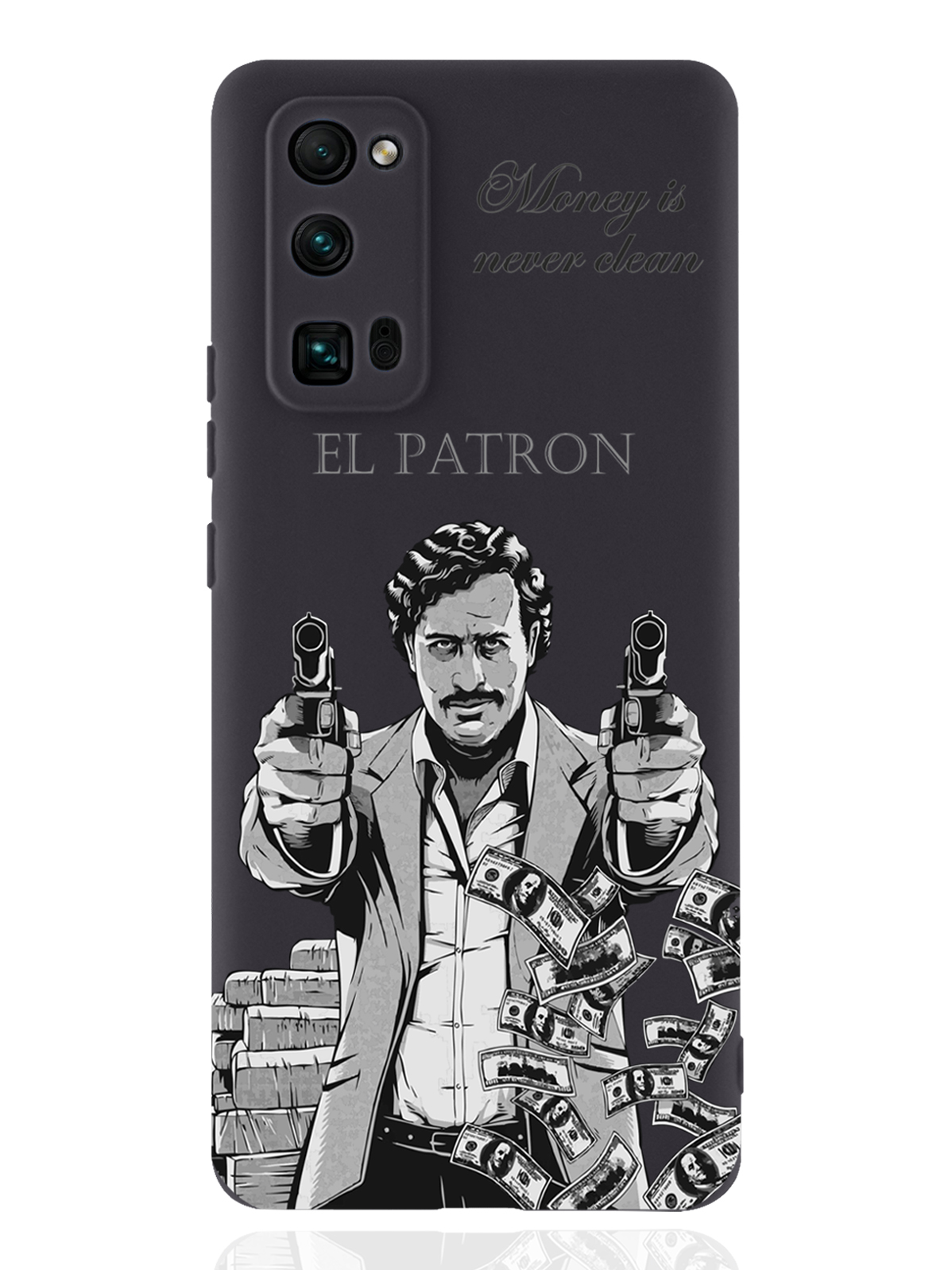 фото Чехол musthavecase для honor 30 pro el patron pablo escobar/ пабло эскобар черный