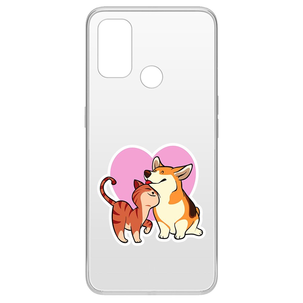 Чехол-накладка Любовь противоположностей для OPPO A53 (2020)/A33 (2020)