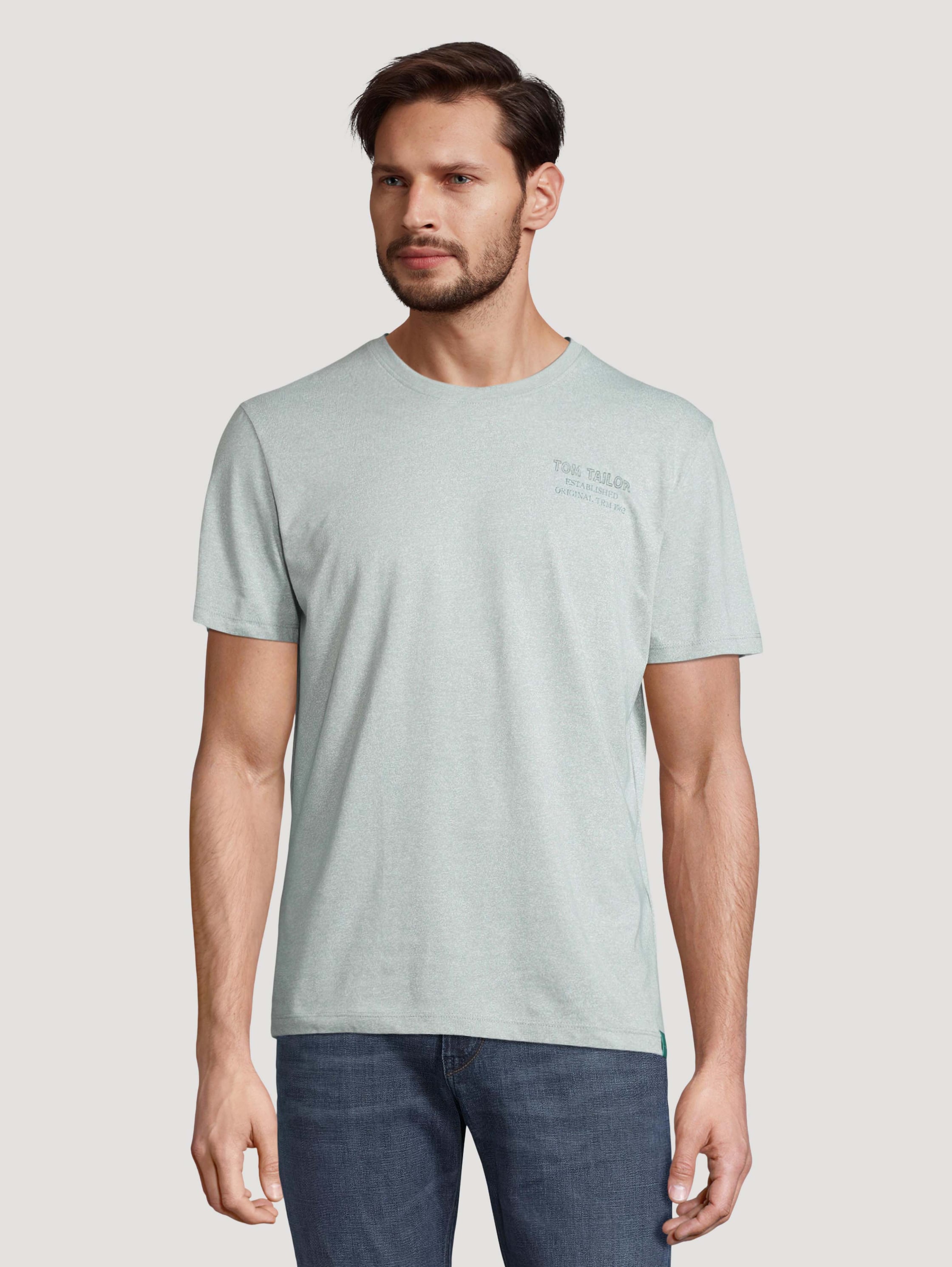 

Футболка мужская TOM TAILOR 1029212 голубая XL, 1029212