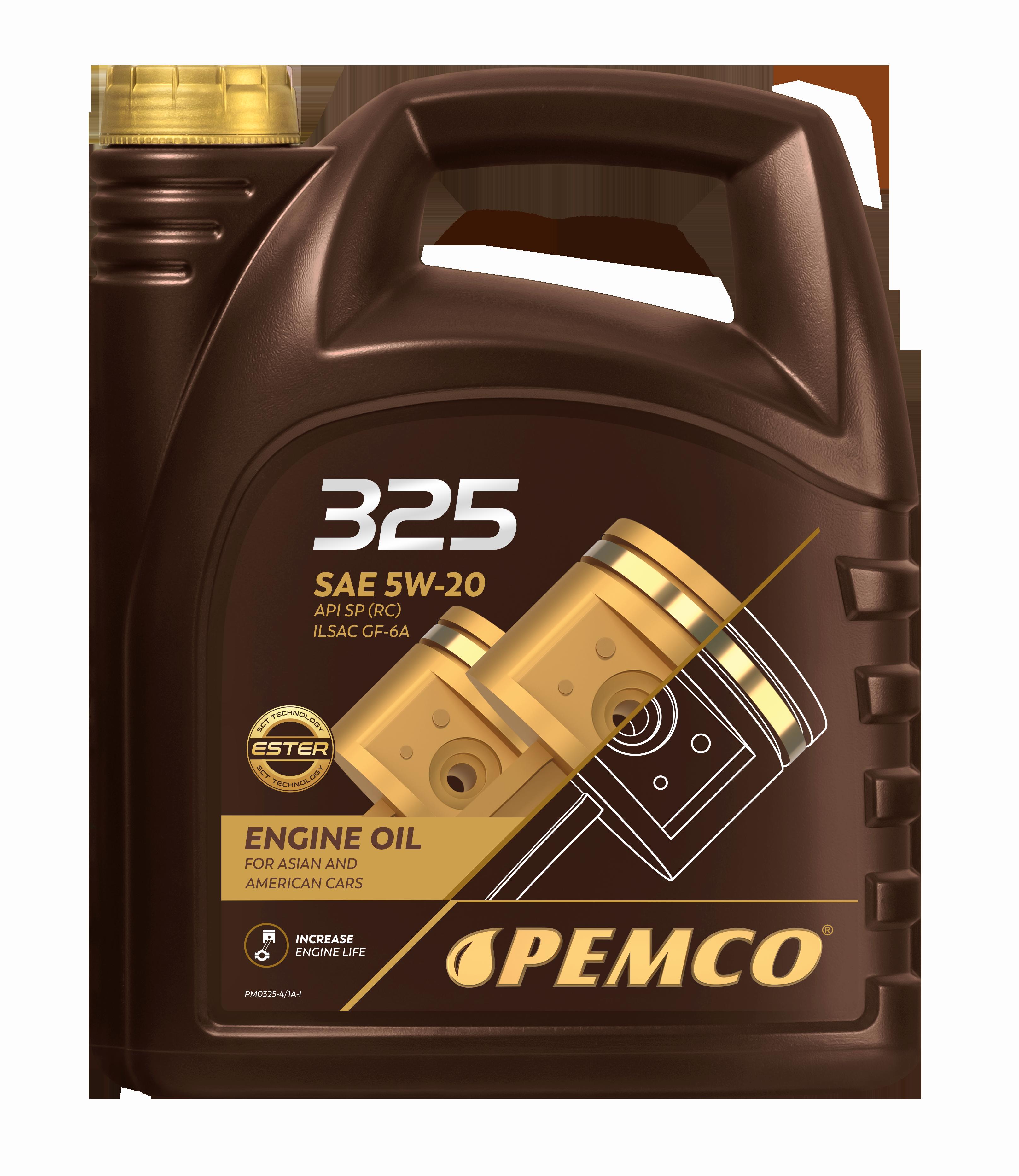 

Моторное масло PEMCO синтетическое 5W20 SN, GF-5 4л